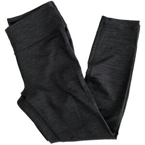 Outdoor Voices Techsweat Flex Crop 3/4 Leggings Small Heather Black Pocket